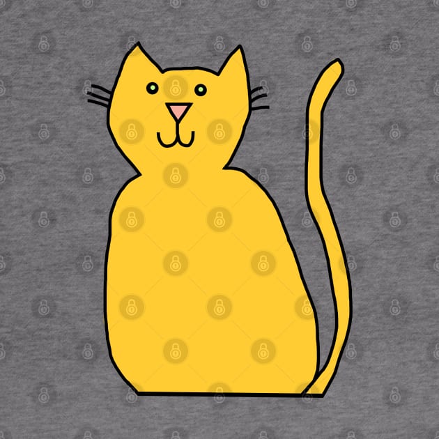 Cute Cat Doodle for Kids by ellenhenryart